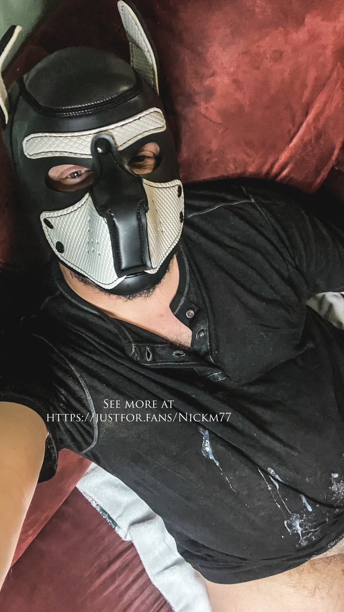 PBater7's tweet photo. See more at 
https://t.co/3eZPlpyP0l

I’ve been wanting to use the pup hood for a little while now. I have a video &amp; some pix up with it. Feel free to go see them. 

#Bator #BatorCock #BatorPenis #BatorFun #Bating #Edging #Edger #GayEdger #GayBator #Bator #JerkingOff #JerkOff https://t.co/Qx0JFkq5IN