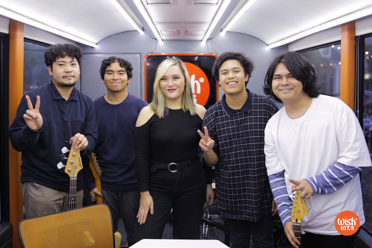 wish1075's tweet photo. Pop outfit @papersatellites performed their original tracks, "Coming Home" and "Spinning," from their "Manila Meltdown" album. https://t.co/E0jiupNeUD
