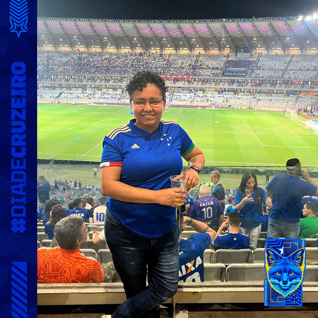 Cruzeiro's tweet photo. Já pode ir pro Mineirão ou ainda tá cedo? 🏃

É #DiadeCruzeiro e a gente não vê a hora de encontrar com os celestes na Pampulha!

Mande sua foto com a hashtag pra aparecer por aqui. https://t.co/G352EZJNT8