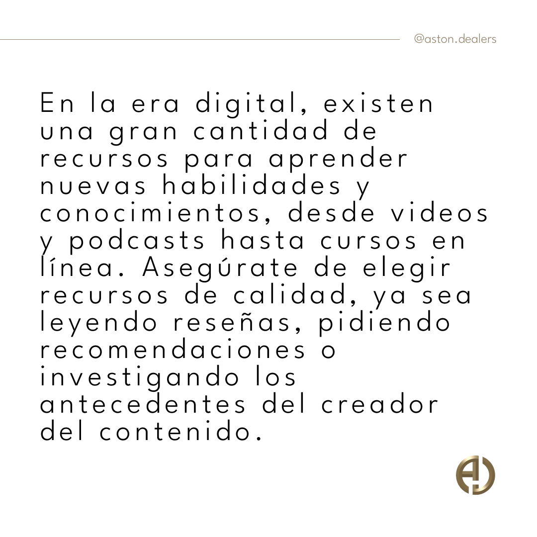 AstonDealers's tweet photo. Aprender nuevas habilidades y conocimientos puede ser un desafío, pero siguiendo estos consejos puedes hacerlo de manera efectiva y duradera.
#astondealers #passionforeducation #aprendizaje https://t.co/13DfpNkDHl