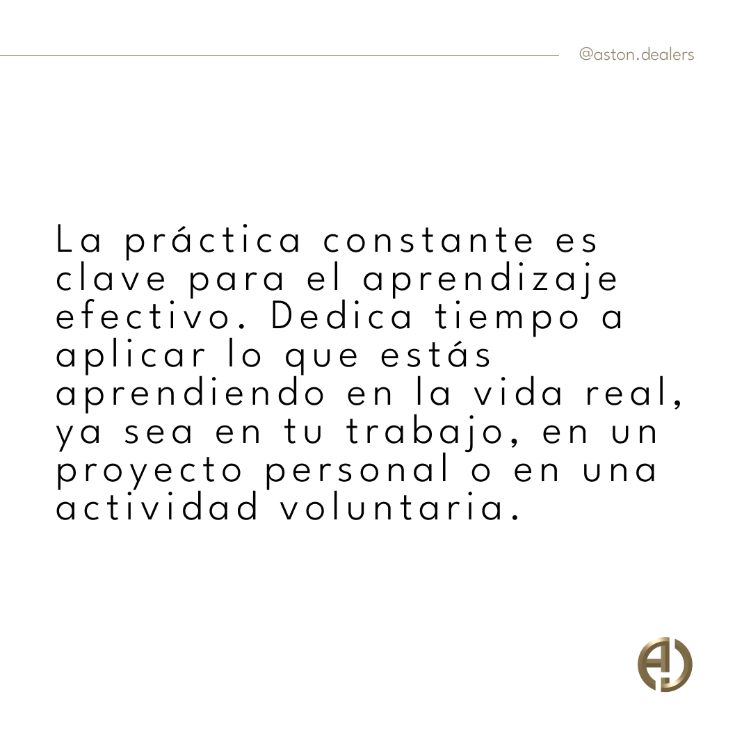 AstonDealers's tweet photo. Aprender nuevas habilidades y conocimientos puede ser un desafío, pero siguiendo estos consejos puedes hacerlo de manera efectiva y duradera.
#astondealers #passionforeducation #aprendizaje https://t.co/13DfpNkDHl