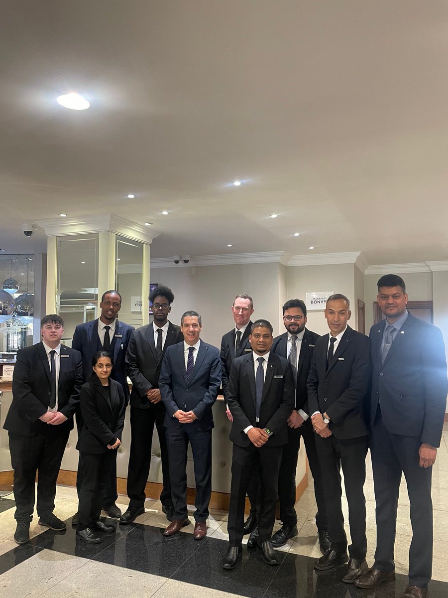 RenHeathrow's tweet photo. Today marks #NationalReceptionistDay where we take a moment to show our gratitude and appreciation to our dedicated reception team here at Renaissance London Heathrow.

#RenaissanceLondonheathrow #ReceptionTeam https://t.co/FoxVb9EZQz