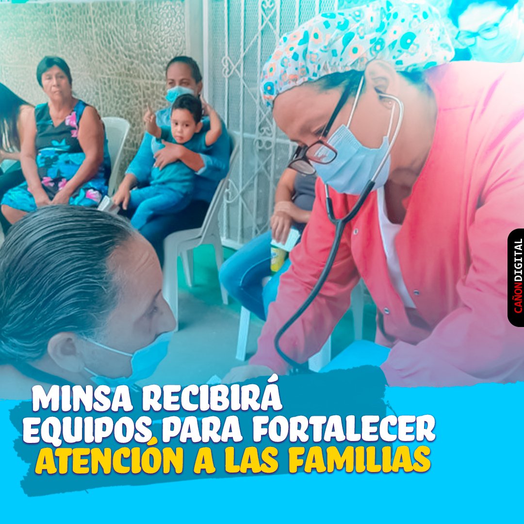 CanDigital2's tweet photo. Ministerio de Salud de Nicaragua estará recibiendo equipos de la Organización Panamericana para Salud equipos para fortalecer la atención a las familias en las unidades de salud, informó la Compañera Rosario Murillo, Vicepresidenta de Nicaragua.

#Nicaragua 
#MayoVivaSandino https://t.co/pemrBgCnIt