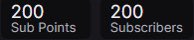 It may not look like a big deal to everyone, but almost 3 years into streaming and this is the first time I’ve ever seen this number at 200. I fucking love every single person that has become a part of this community we’ve been building, and I can’t express that enough! ❤️