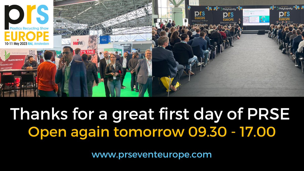 PRS_Europe's tweet photo. 𝗪𝗢𝗪! What a first day of #PRSE2023. Thank you to the thousands of people who visited us at RAI Amsterdam. Doors open again at 09.30 tomorrow! https://t.co/SBaYK8sY7V https://t.co/IRo2FD7onF