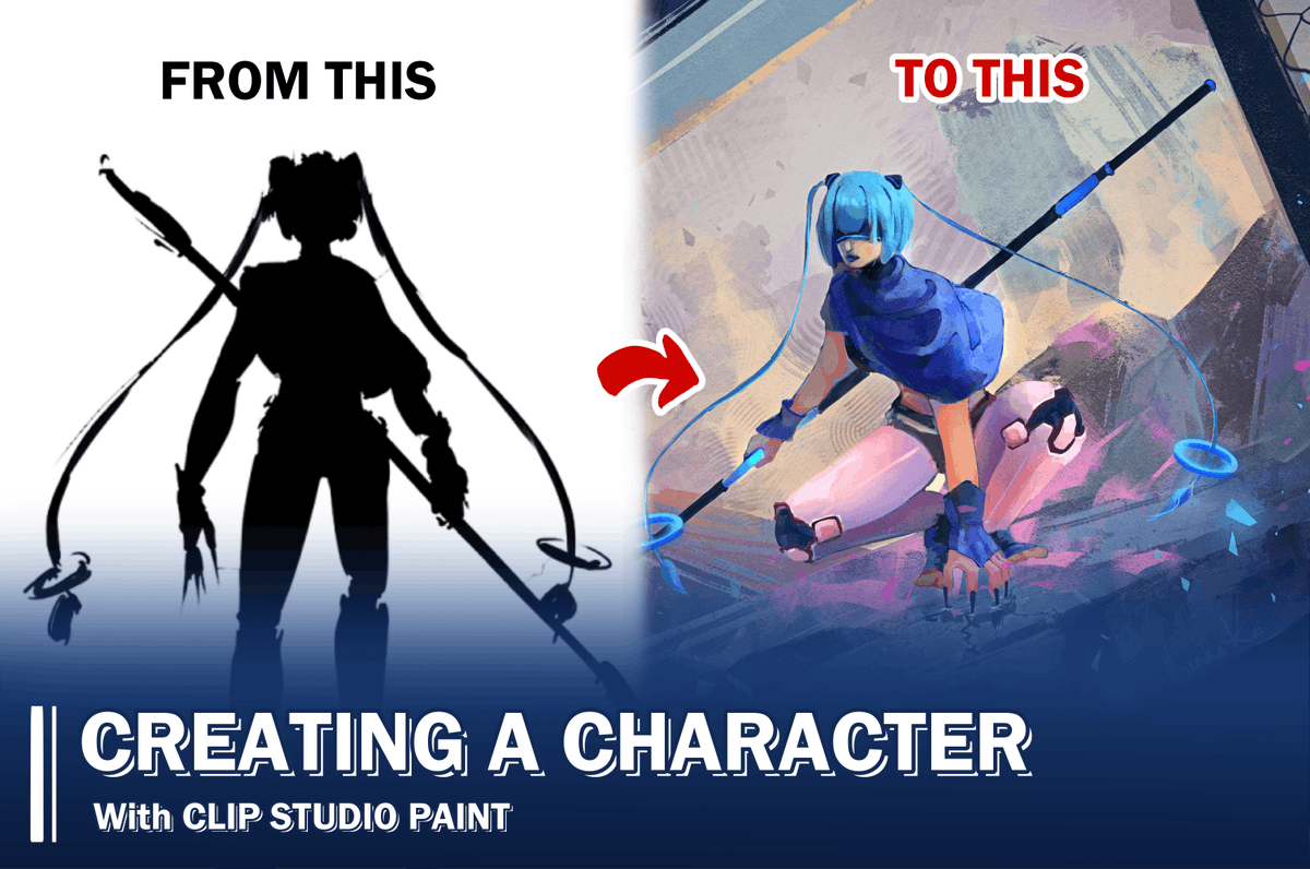 Learn how to draw characters from scratch in Clip Studio Paint with the ...