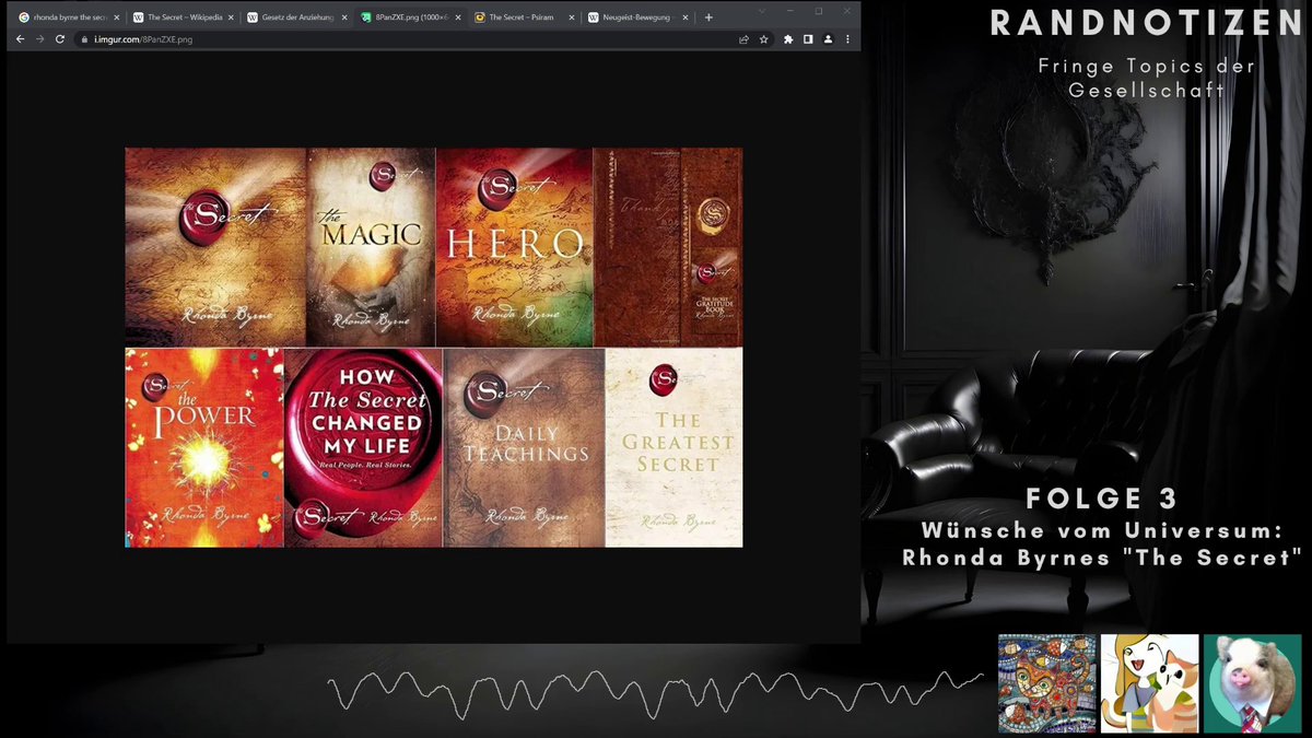 speergruesse's tweet photo. #Randnotizen Folge 3: Wünsche vom Universum: Rhonda Byrnes "The Secret"
Mit dem hervorragenden Gast @nichtdiemulle!
🔽🔽
https://t.co/58juohOtRe https://t.co/MNMwOroxEW