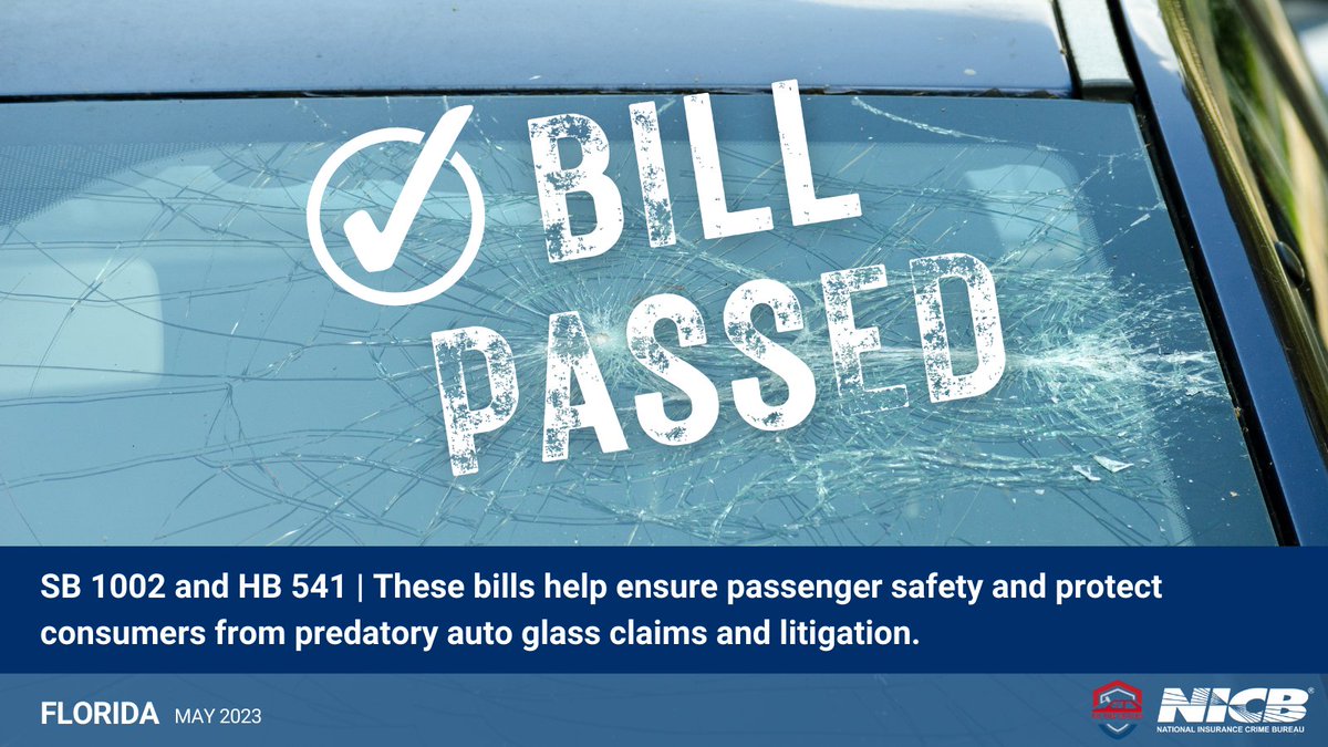 The average glass repair in the United States in 2020 cost $294, compared with the average repair cost in Florida, which is $436, representing a 59% premium for auto glass claims. ow.ly/A2nF50OiaKP <a href="/fixthecracksfl/">fixthecracksfl</a> #FlaPol #FixtheCracksFL #FlLeg