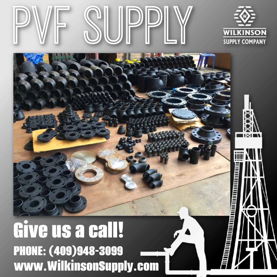 WilkinsonCoPVF's tweet image. For pricing and inventory call: (409) 948-3099

☎️☎️☎️

#industrialproducts #pipelinesolutions #qualitymaterials #mechanicalsystems #pipingcomponents #flanges #pvf #industry #Texas #Houston #pipe #supply #oilfield #oilandgas #valves #gulfcoast #TexasCity #steel #piping #PVFsupply