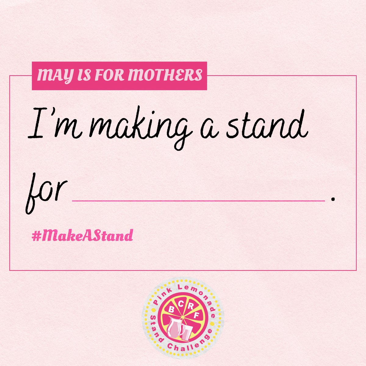 plsc_bcrf's tweet image. There are just a few days until #MothersDay but an infinite amount of days to #makeastand in honor of a special mother in your life. 🥰

Let us know who you're making a stand for. Tag them, share their name, their story, and tag US TOO! 💗