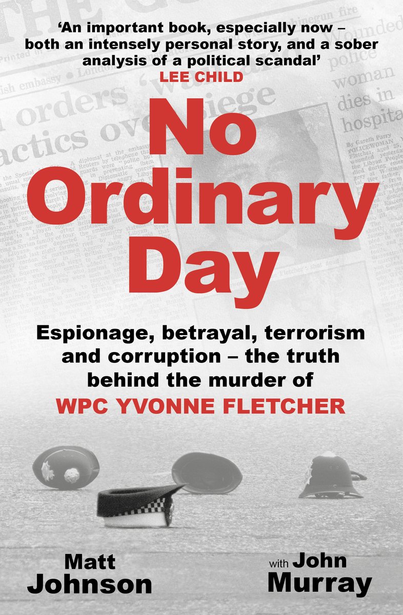 Matt_Johnson_UK's tweet photo. From @LeeChildReacher - An important book, especially now - both an intensely personal story, and a sober analysis of a political scandal'.  No Ordinary Day, available now. https://t.co/HuD4KSHMMD @metpoliceuk @the_police_fdn @PFEW_HQ @policecareuk https://t.co/fhS2vVMnfc