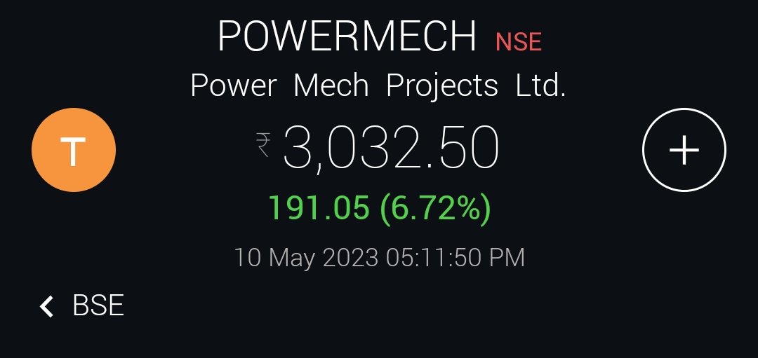 WiserThisTime's tweet photo. #Power Mech Projects hits a new #ATH of 3048 today!
3X+ in an year..
Enjoy the #DeltaMode..enjoy the show!
#Multibagger #MultibaggerStock
#PowerMech https://t.co/M5TKjAjYMD