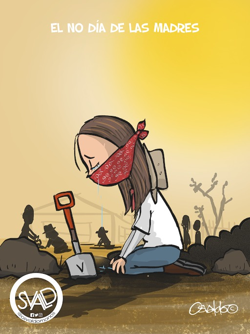 Si hoy esta en sus manos abrazar a una madre que busca incansablemente a su hijo/a háganlo, que sientan que no están solas.