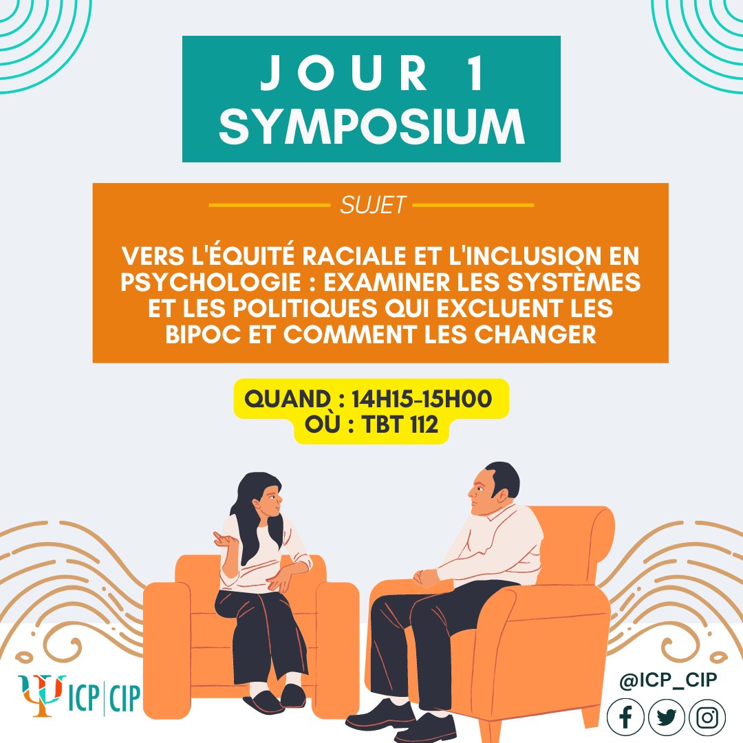 Rejoignez-nous le 11 mai de 14h15 à 15h00 pour écouter un exposé  important sur les systèmes et les politiques qui excluent les BIPOC et  sur la manière de les changer. Ne manquez pas cette occasion d'en savoir  plus et de poser des questions.