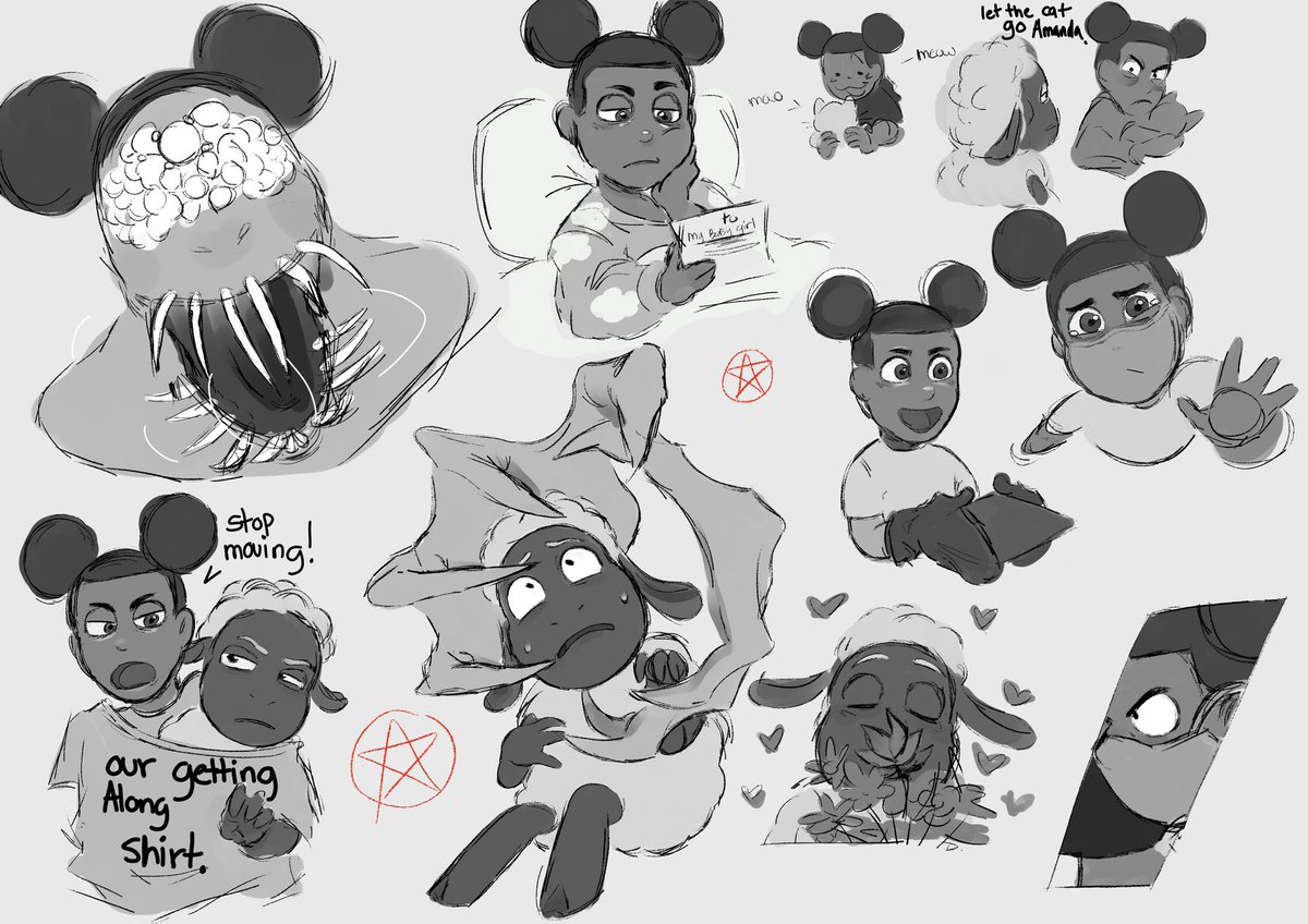 g0g0_iz_green's tweet photo. Some drawings i made for tik tok if you know me, you know me HIIII 
#AmandatheAdventurerfanart #AmandatheAdventurer https://t.co/z1gFouYB6h