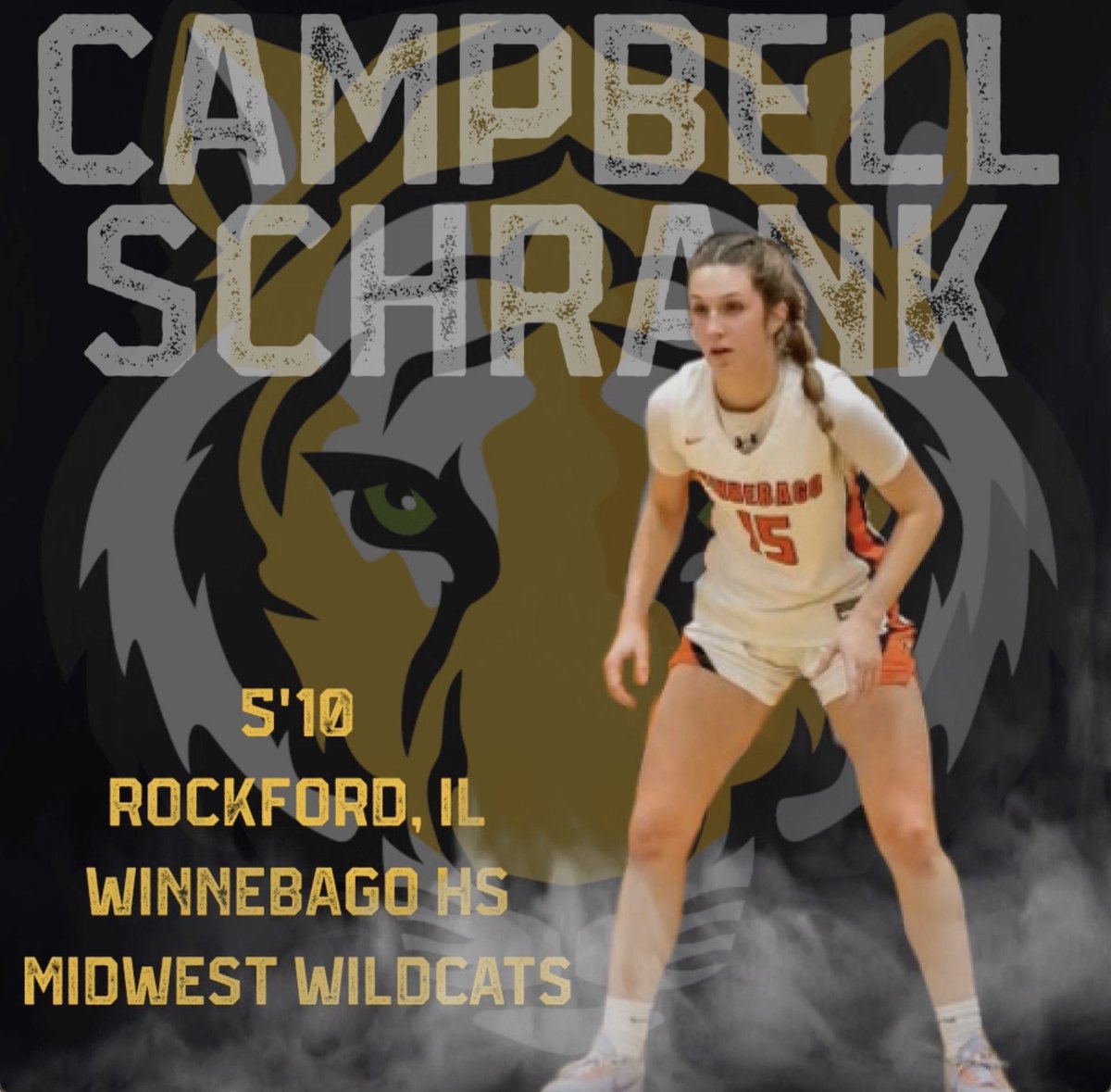 Help us to welcome Campbell Schrank to the GBT family! 🐯🏀
