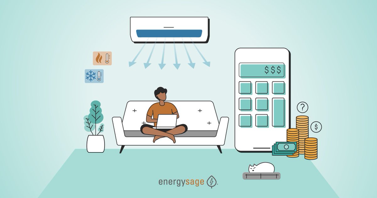 EnergySage's tweet photo. How much do heat pumps cost? Our data says you’ll pay ~$16,500 after incentives. That number comes from real-world projects in our Heat Pump Marketplace Prices vary widely. We can help you determine what to expect for your home &amp; climate.
https://t.co/5XnrOgbFnc

#HVAC #HeatPumps https://t.co/NKqtq2fwQI
