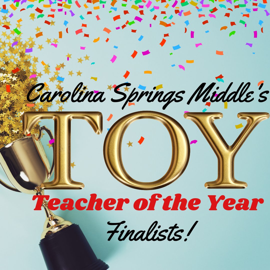 Congratulations to our #Lex1TOY finalists: Ms. Canepa, 7th grade Social Studies; Ms. Gregory, Reading Interventionist; Ms. Harris, 8th grade Math; Ms. Kelly, 8th grade Social Studies; Ms. Smith, 6th grade Social Studies; and Ms. Williams, 6th grade ELA! #ExploreCSMS