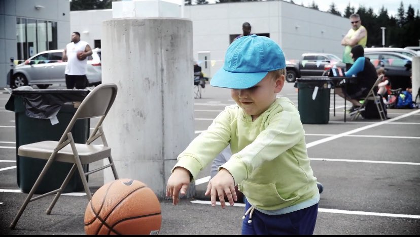 One of the youngest basketball players at CC3 last year! Divisions for 1st & 2nd grade play on 8ft hoops. Form your team and sign up by June 30. #youthbasketball #youthsports #elementarybasketball #3on3basketball #3x3basketball #3v3basketball #streetball