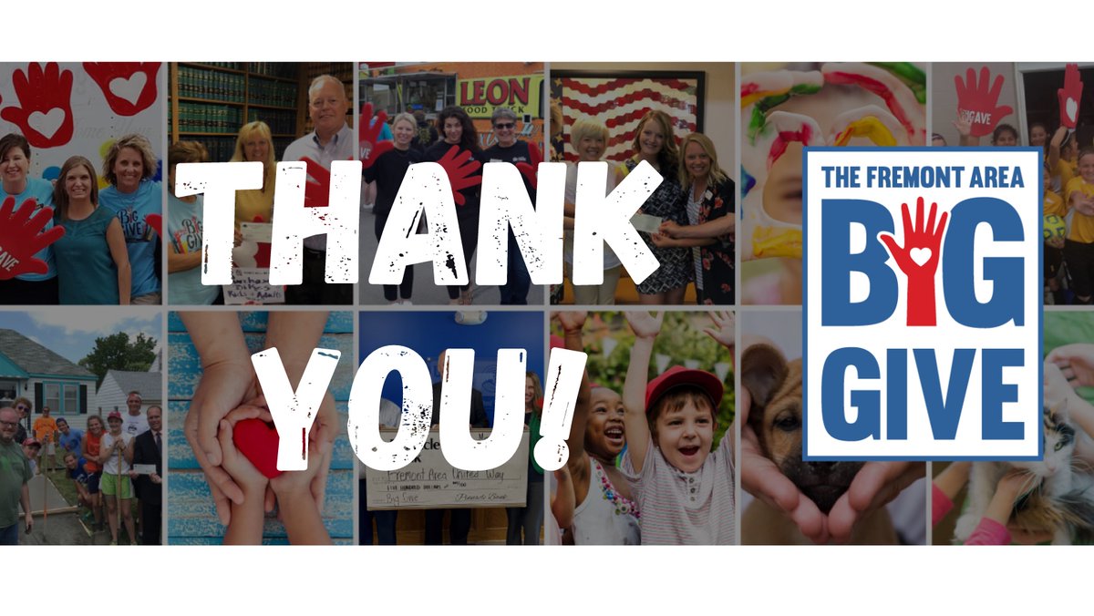 A big THANK YOU to all who gave to camp during the Fremont Area Big Give yesterday! We raised $4,845! These funds will go towards bunkbeds for Hilltop Lodge, bibles for campers, and our Camper Financial Assistance Fund. We couldn’t run camp without Camp Champions like you!