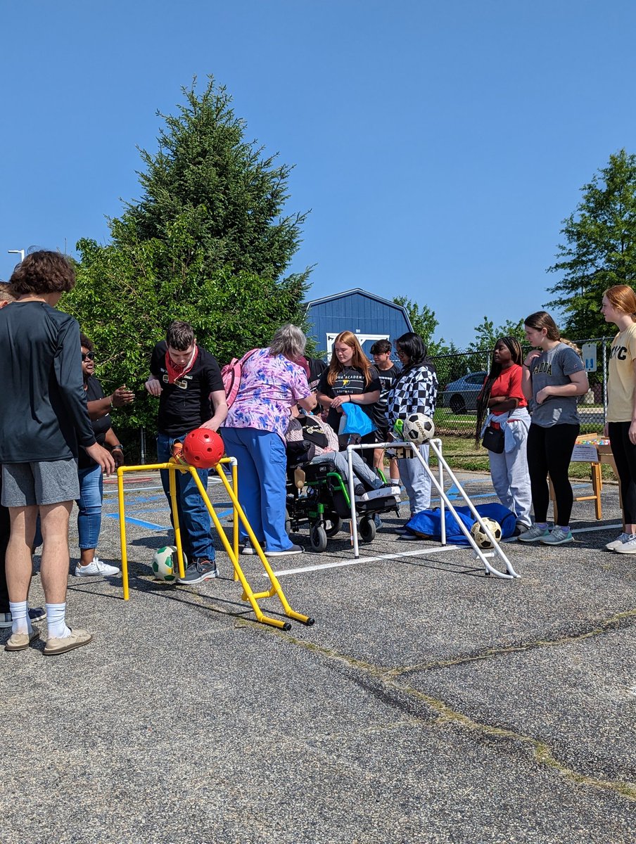 drschrepp's tweet photo. We hosted our 1st ever Golden Carnival with a focus on abilities &amp; accessibility. Our staff tirelessly works to push barriers and expand events and programming. Thank you to our volunteers from @CaravelAcademy @Padua_Academy @williampenncsd
#leachislimitless
#powerofwecsd https://t.co/QWOcYVKHou