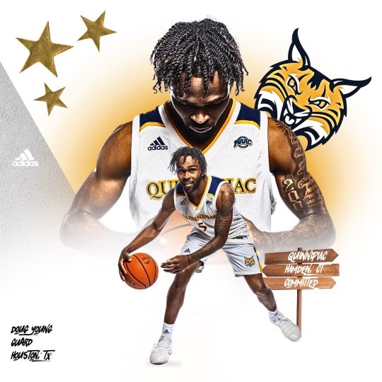 First I wanna thank GOD my lord and savior for everything I wanna thank my family friends and coaches who helped me to this point , with that being said I’ll be committing to Quinnipiac University #gocats