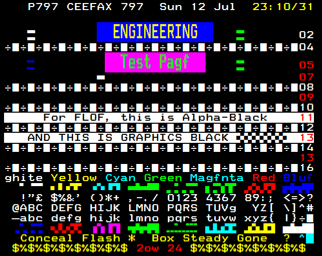 illarterate's tweet photo. ⚠️Teletext Sofa Club is back this Friday, 12 May 2023!
⏰ 7pm UK start as usual.
🗣️ Myself and @TeletextR will be talking about #teletext #folklore.
📠There is #Faxlore and #netlore, so why can’t there be “teletextlore”?
🌐 https://t.co/rh0UoUURPg & https://t.co/zXSQsBr0z4 https://t.co/CCeDdeSc7s