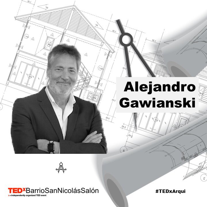 Alejandro Gawianski (Arquitecto y especialista en Real Estate)
.
#TEDxBarrioSanNicolas #TEDxArqui #arquitecturaempresarial #realestate 
#UniversidadDeBelgrano