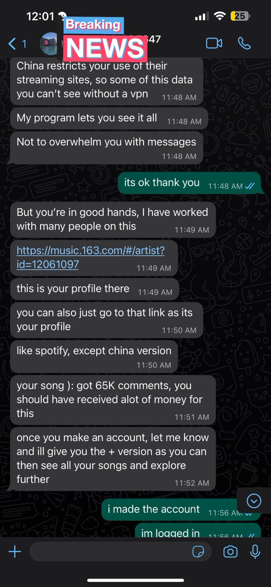 slightbeats's tweet photo. China is stealing our music from the US and making money off of it. 
and apparently im in the top 1% of foreign artists in China… They even have stolen and published songs from my Soundcloud that wouldnt have gotten cleared bc of sample use.

this guy started a website 2 weeks ago called https://t.co/iqLgbS47Jm to help artists outside of china claim and monetize their stolen music from Chinese streaming services like https://t.co/hNvwaUxH7v