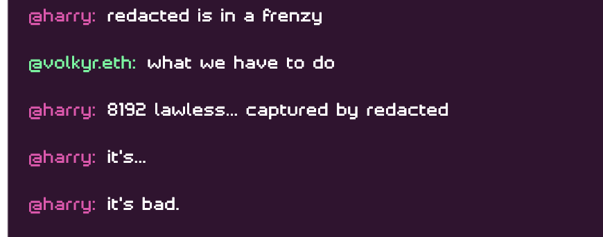 8192 lawless captured by redacted