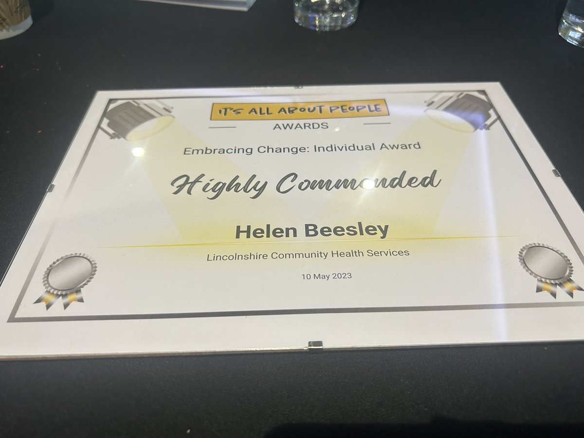 bigglescub's tweet photo. Fabulous day today at the It’s All About People Conference 2023 
Very inspiring 
Also thank you for my wonderful award so very much appreciated 
#itsallaboutpeople https://t.co/uPOvgn19vU