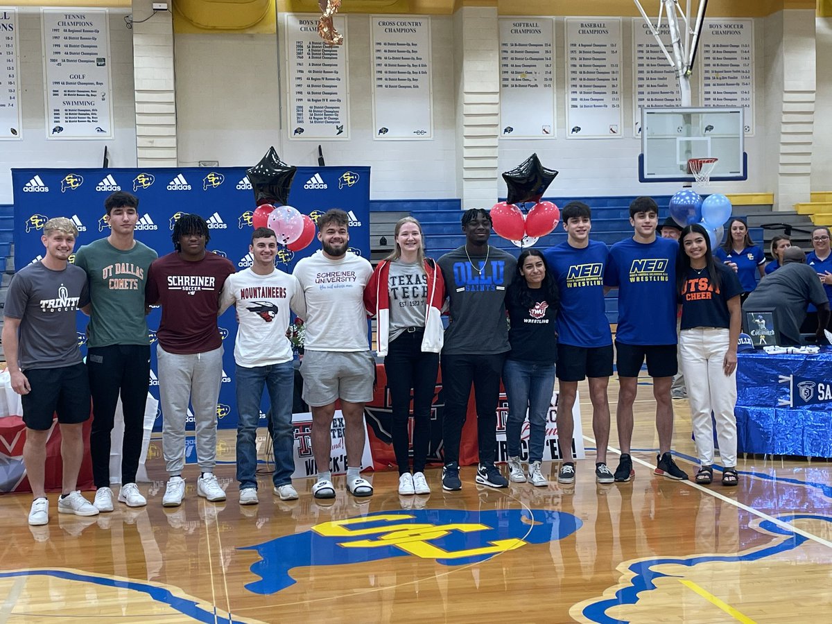 scclbuffs's tweet image. Another great signing day today!! @scucisd