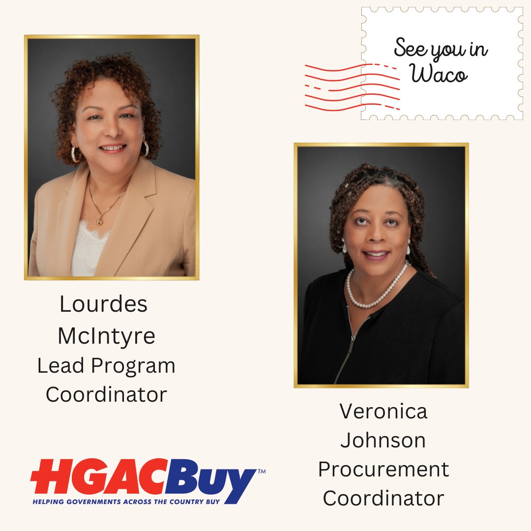 Conference season is on a roll! Join us in Waco at the TxPPA conference today at booth #69 to learn how HGACBuy can help your organization save time and money to get you the products and services your organization needs. Visit our website to learn more: hgacbuy.org/join/become-an…