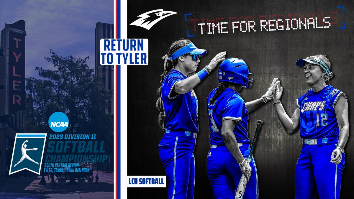 LCUCHAPS's tweet photo. 🥎 SB | @LCUSoftball heads back to Tyler to open NCAA postseason play Thursday...

📰READ MORE⬇
https://t.co/1F2H1rcQmv https://t.co/8d3KvxoULp