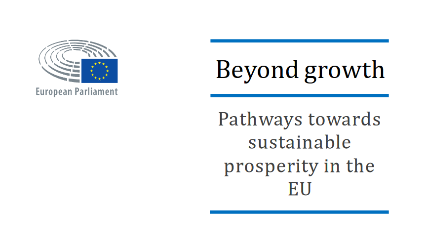 Joint @EU_ScienceHub @EP_ThinkTank report ahead of the #BeyondGrowth Conference

🟠 Check Section 3.2 'Living within #PlanetaryBoundaries'
🟠We discuss limitations of #decoupling, incl. being traditionally assessed from GDP instead of human well-being

🔗europarl.europa.eu/RegData/etudes…