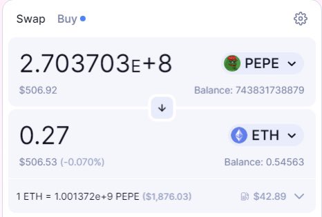 Giving away $500 in $PEPE 🐸

To join: 

Like &amp; RT
Follow Me
Join the DisCord: discord.gg/4ASpbjB9

Good luck to all, winner in 24 hours.