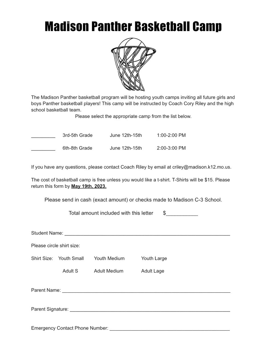 Madison Panthers tweet media