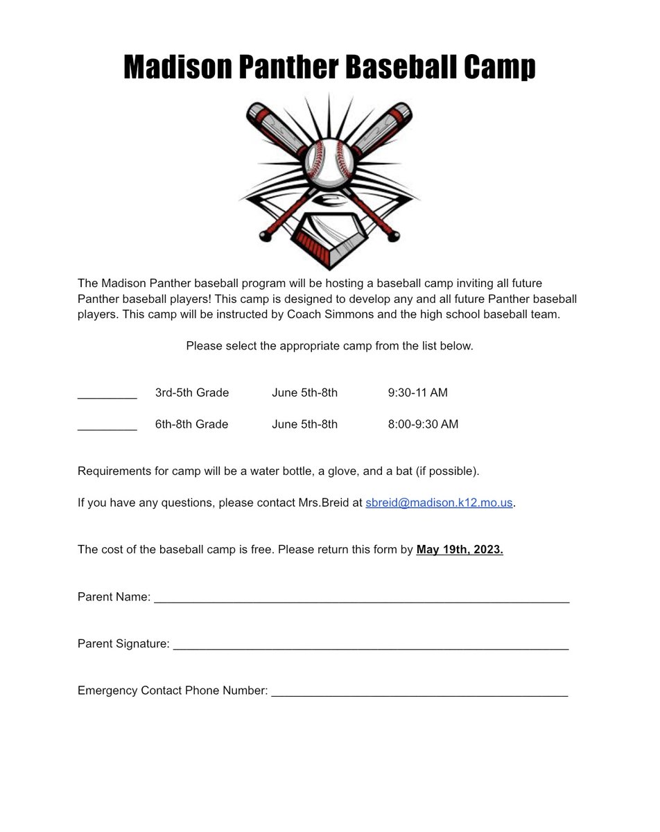 Madison Panthers tweet media