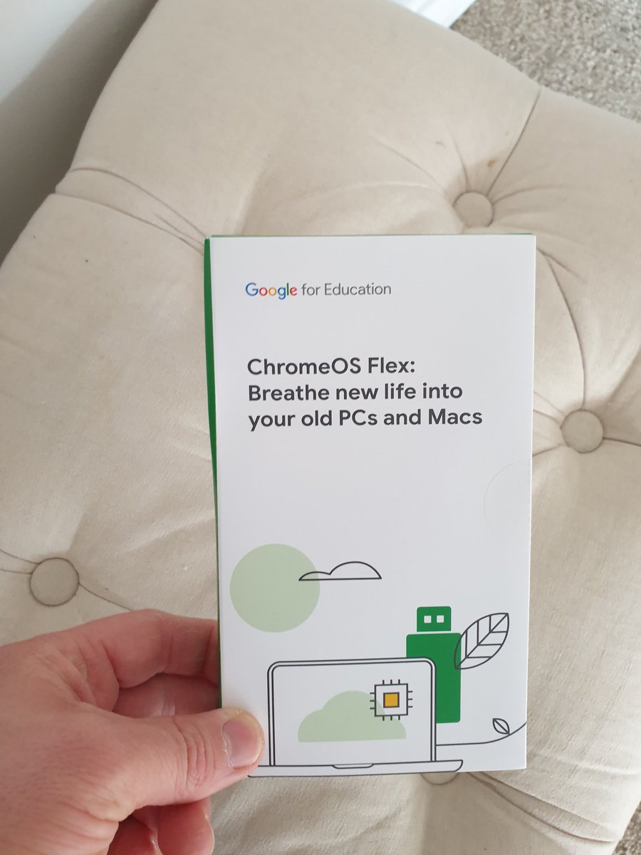 AshT_PEL's tweet photo. Nice little surprise to come home to from work thanks to @GoogleWorkspace @GoogleForEdu @googlechrome for the stylish new #ChromeFlex USB! 👍👏👌
With this USB i can now convert old school devices that would normally be disposed of or sent for recylcling, into fast and secure #ChromeOS devices! 🎉🥳🚀
#environment #emissions #recycling #sustainability @PEL_ICT 🌊🌿☁️🌲🏝️
If you work within a school and not to sure what to do with your old/slow Windows devices feel free to connect and drop me a message!
