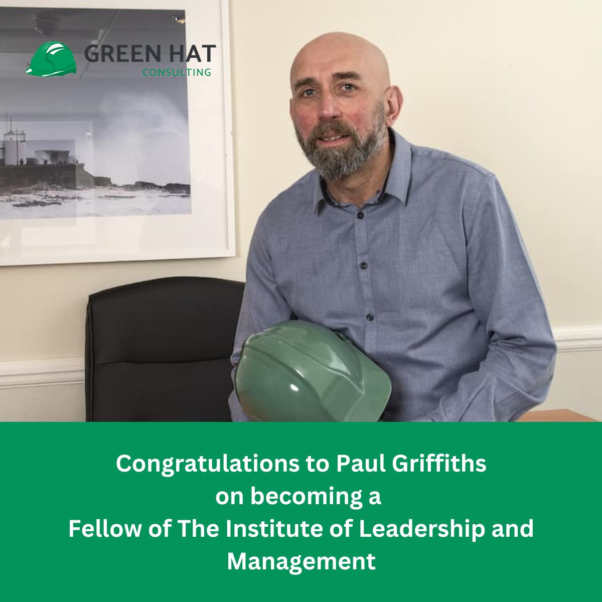 Congratulations to Paul Griffiths our Associate Director and Head of Health Safety and Environment on becoming a Fellow of the Institute of Leadership and Management! 
We applaud your achievement and wish you continued success. 👏 👏 👏
#leadershipandmanagement #healthandsafety
