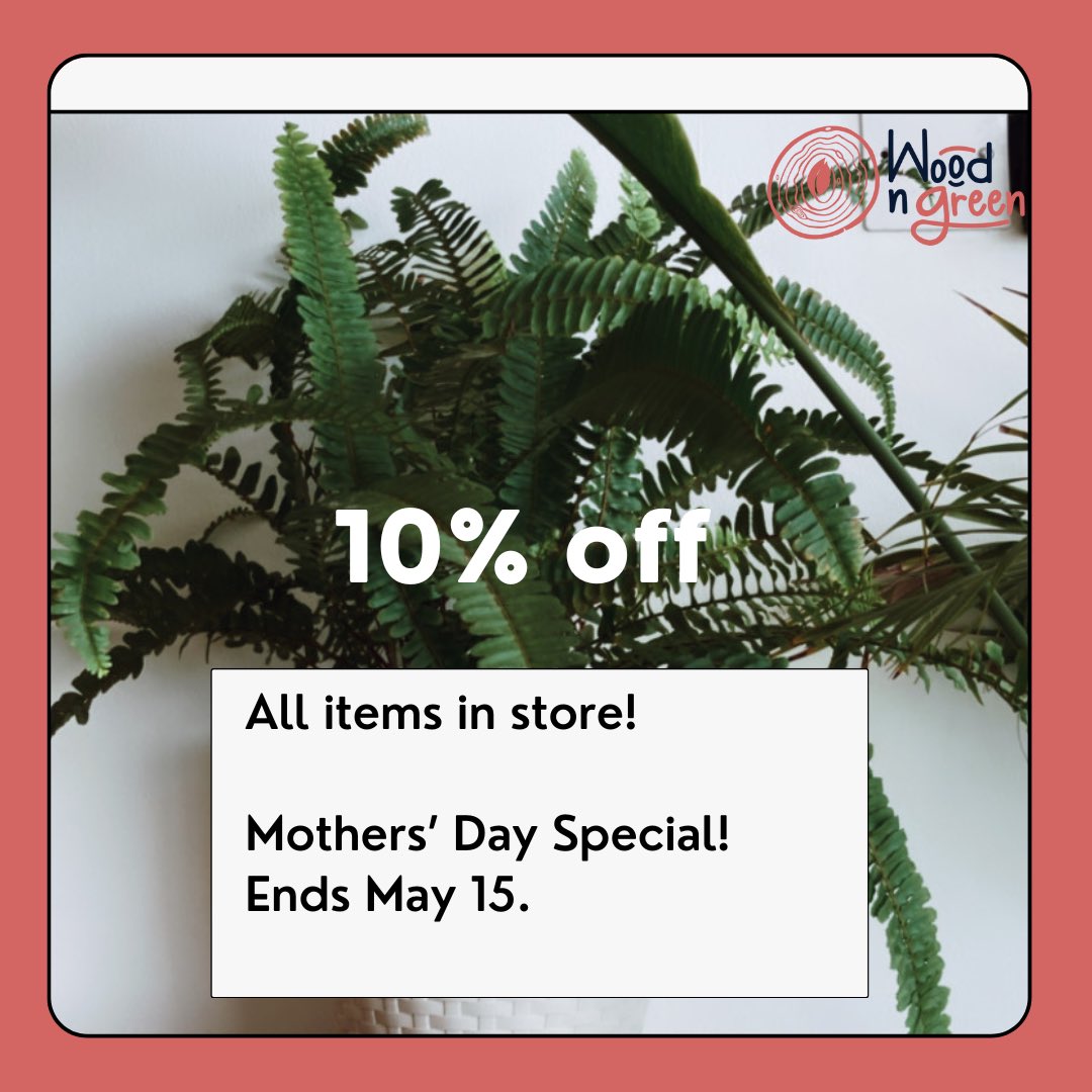 WoodNGreen's tweet photo. We are having a sale! https://t.co/VJBnIjnYJM