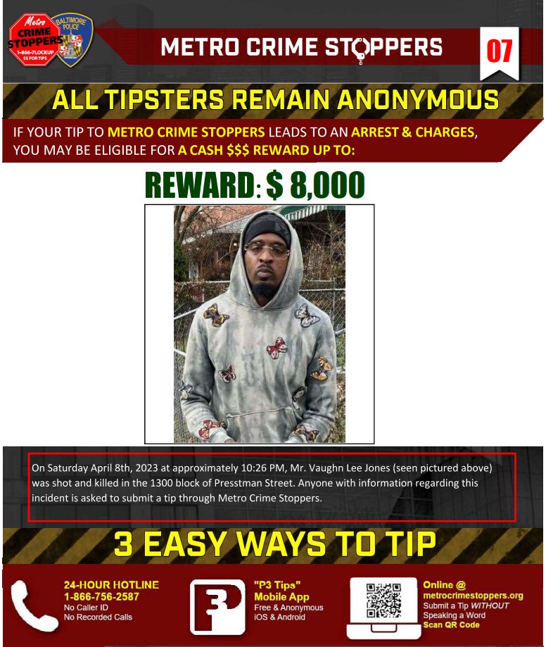 Baltimore Police tweet media