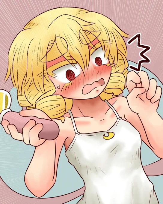 魔法少女まじかルナチャイルドの魔法が失敗して服が消えました