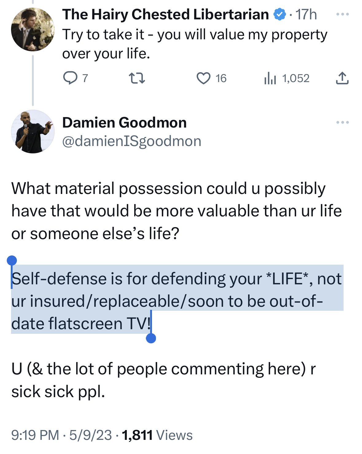 Damien Goodmon on Twitter "Patrick68610735 THCLofficial BShus68