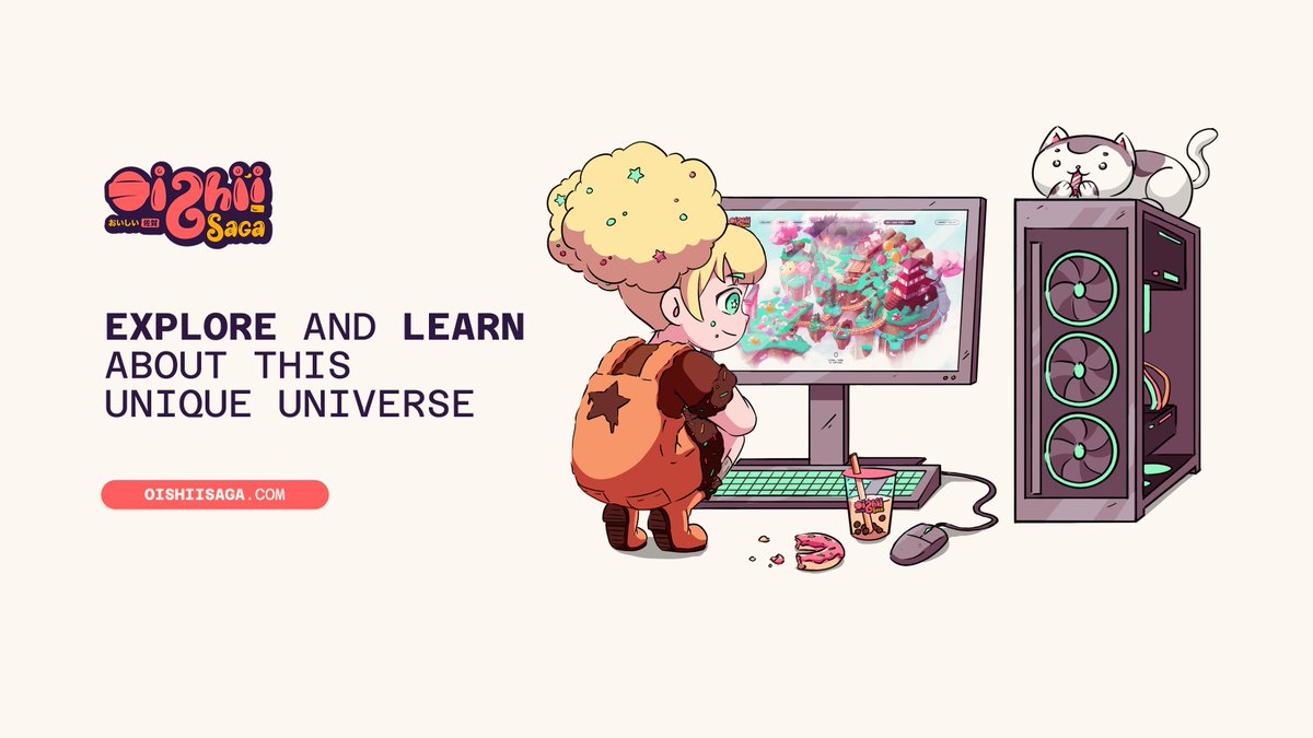 The Torii gate is open, and our website is live! ⛩️
Get ready to discover and savor the sweetness of #OishiiSaga! 🍬🍭

📍  oishiisaga.com

#NFT #NFTCommunity