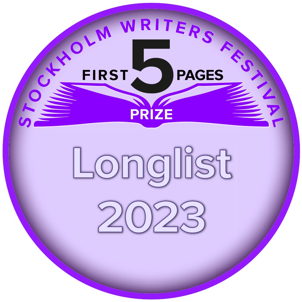 David_J_Ashby's tweet photo. Really happy to make the longlist for the Stockholm Writers Festival First Five Pages Prize with "Ebonie Woodhead is NOT a Witch"

Good luck to the other participants - some of the titles sounded really intriguing.  Here's the full list:
https://t.co/laZ7blsgHY

#SWF23 

#MGLit https://t.co/lsiHzGDjXT