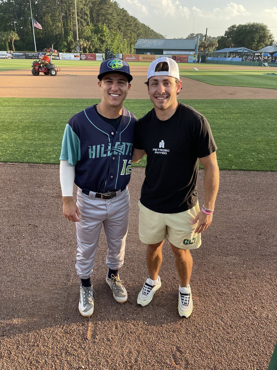 Look who we found in Myrtle Beach! Long time friends @aaronmaione7 and @furm_6 #Banditsbrothers Cleveland Guardians prospect #studathletes