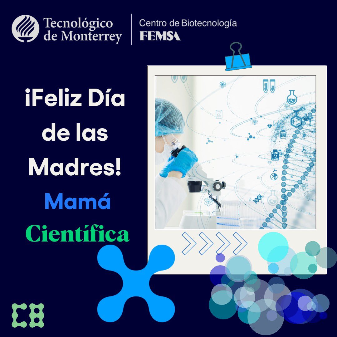 CBFTEC's tweet photo. En el #CBFemsa hoy Felicitamos a todas las madres que son científicas y que están haciendo una diferencia en el mundo 🌎 de la #ciencia 🧬🧪
Madres científicas que día a día hacen malabares con múltiples responsabilidades y desempeñando múltiples roles.
Feliz día de las Madres! https://t.co/Uga0THOcdw