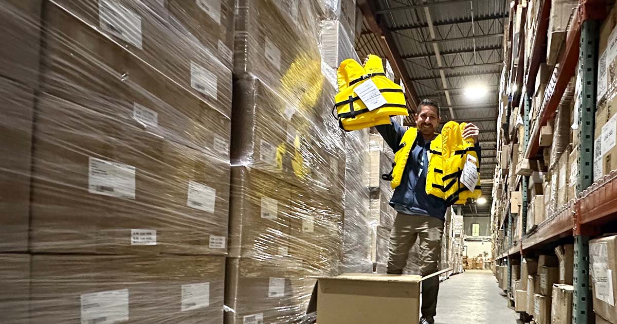 This year marks the 15th anniversary that we have received grant funding which allowed the purchase of more than 5,600 life jackets from #Onyx/#AbsoluteOutdoor who also donated another 447 brand-new life jackets. Read more online at bit.ly/44QDZJs | #SeaTowFoundation