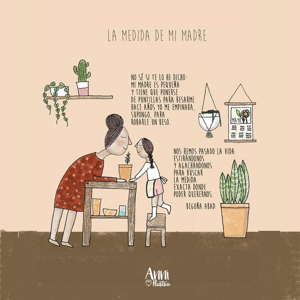 La medida de mi madre
Poema de Begoña Abad 🥰
<a href="/anni_ilustra/">Anni</a>
